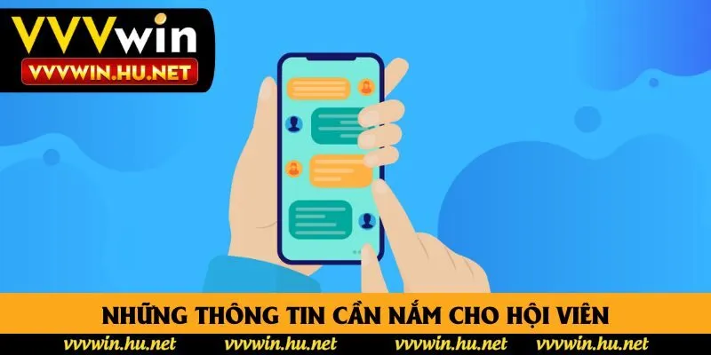 Những thông tin cần nắm cho hội viên