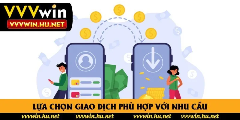 Lựa chọn giao dịch phù hợp với nhu cầu Lựa chọn giao dịch phù hợp với nhu cầu